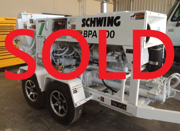 2006 Schwing Bpa 500 Id 1589
