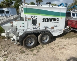 2020 Schwing SP1000, Only 971 Hours