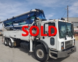 REDUCED LISTING!! 2003 34m Schwing on a 2004 Mack