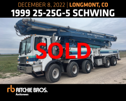 AUCTION 1999 52m Schwing on a 1999 Tor